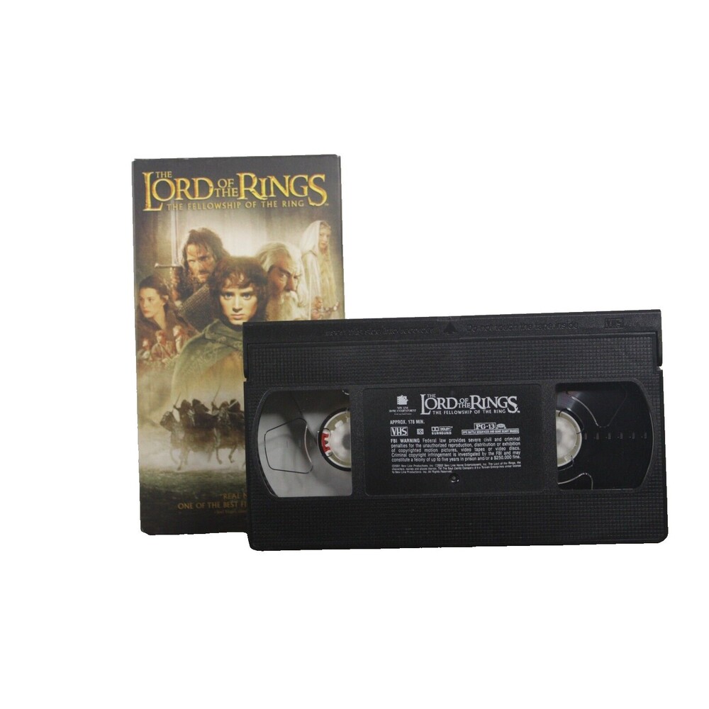 Lord Of The Rings: The Fellowship Of The Ring (VHS, 2001) - Picture 3 of 3